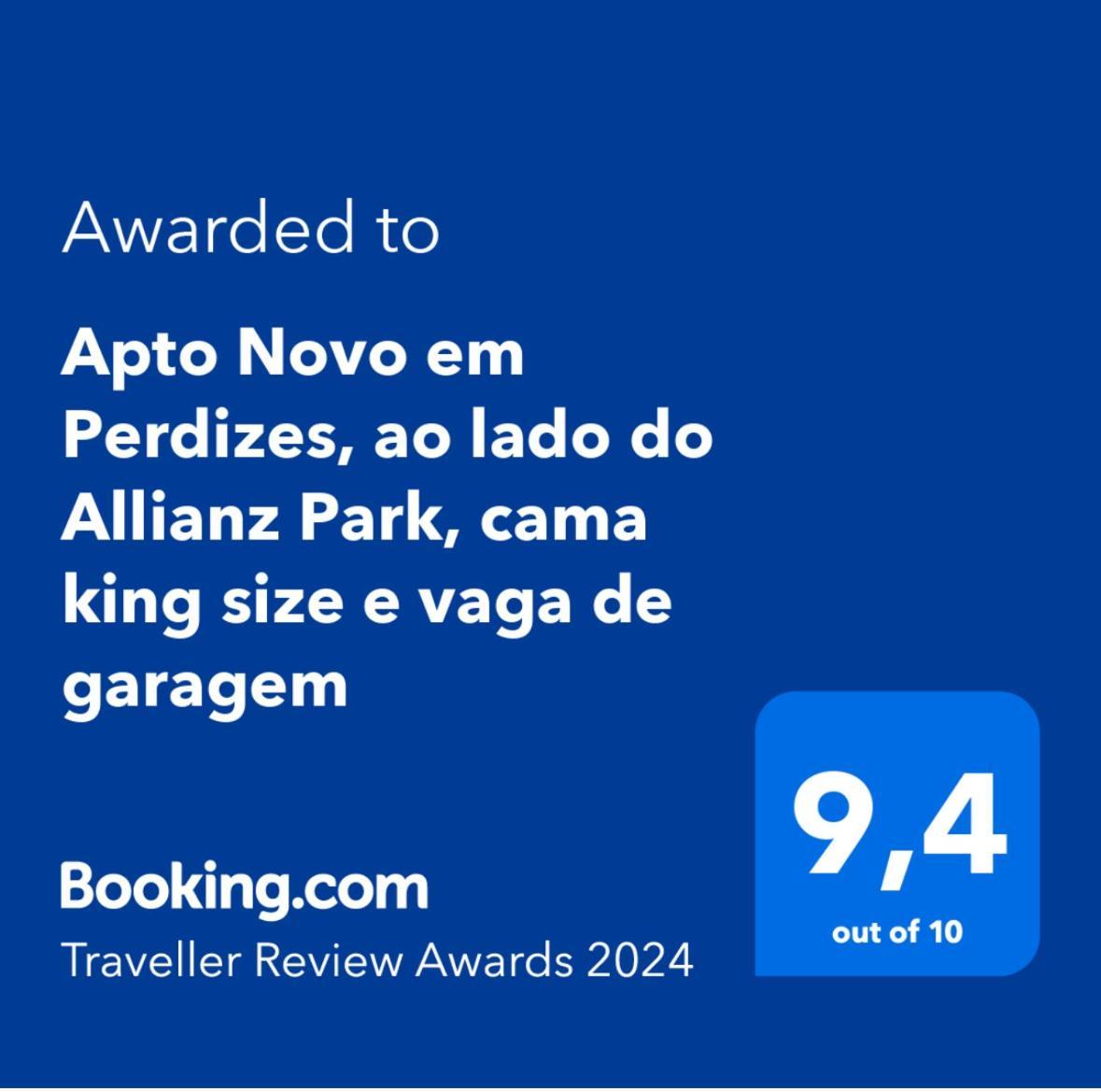 Apto Novo E Confortavel Em Perdizes, Ao Lado Do Allianz Park, Cama King Size São Paulo Exteriér fotografie
